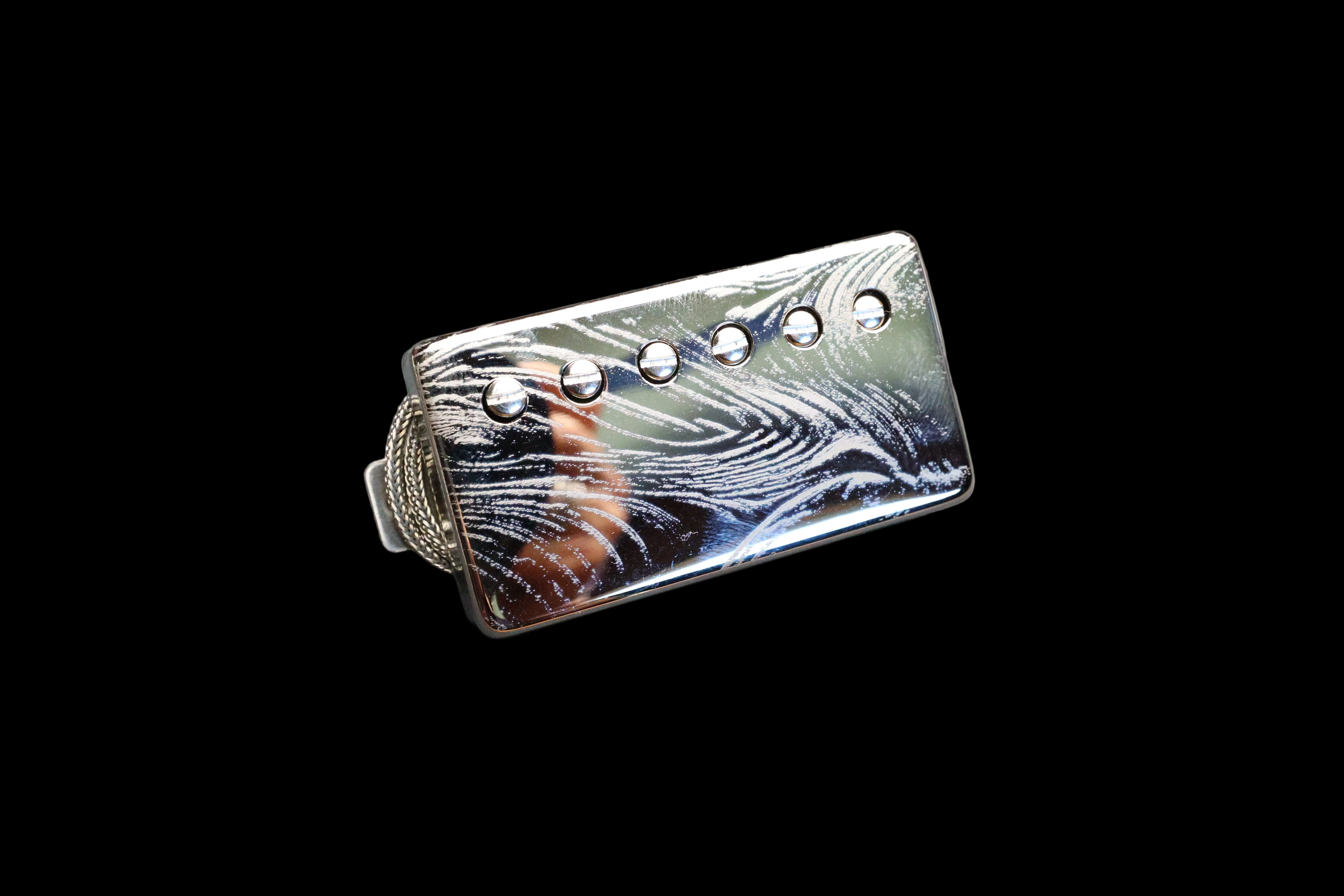 Laser Engraved 50mm Humbucker Covers Custom patterns - Image 3
