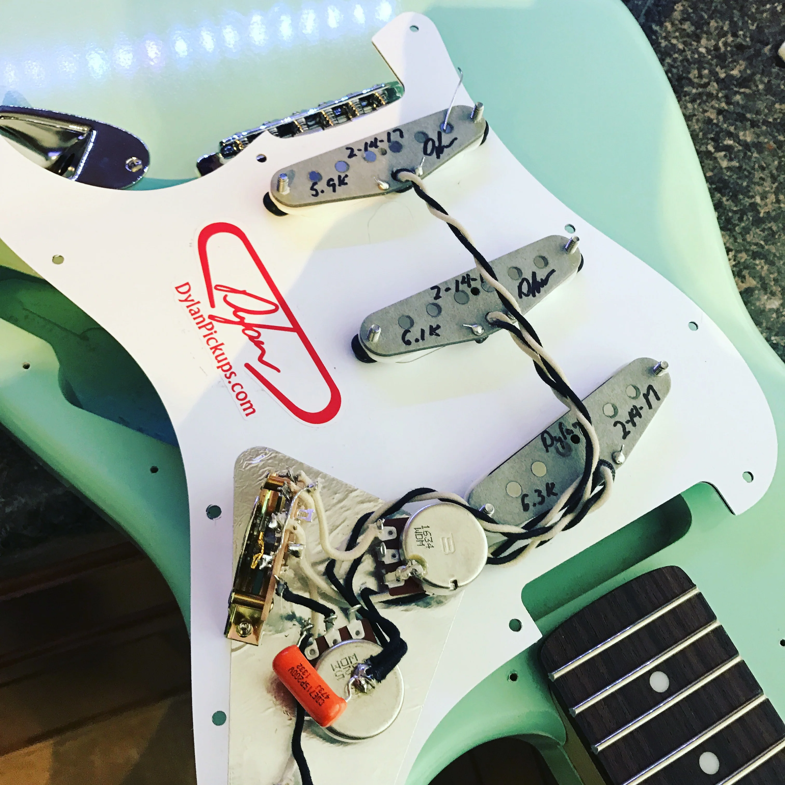 Loaded S style Pick Guard - Image 3