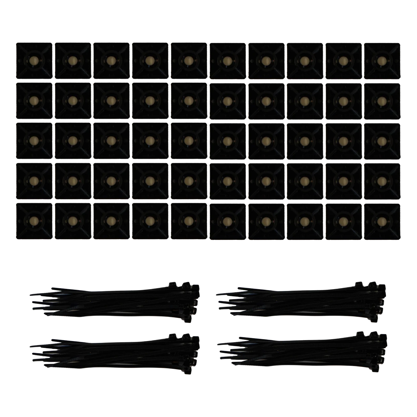 Runway Audio Pedalboard Clean Up Kit  with Mounts and Zip-ties - Image 3
